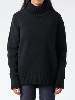 &Daughter - Fintra Lambswool Tunic in Black