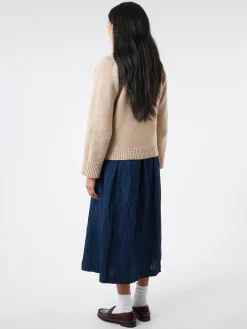 &Daughter - Shea Slouch Cardigan in Beige