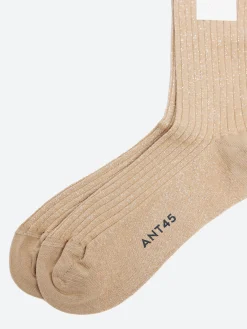 ANT45 - Cherry Socks in Beige