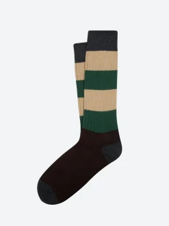 ANT45 - Richmond Socks in Dark Brown