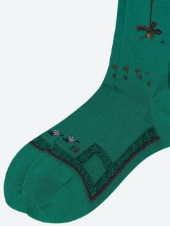 Antipast - Botanical XVI Socks in Green