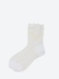 Antipast - Candy Check Socks in White
