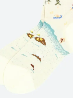 Antipast - Lagom Crew Sock in Ivory