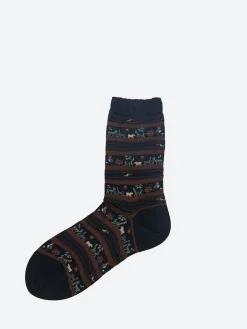 Antipast - Parade on Safari Socks in Black