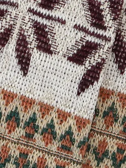 Antipast - Snow Crystal Crew Sock in Beige