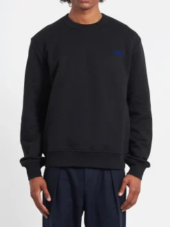 A.P.C. - Boxy Petit VPC Sweatshirt in Black and Blue