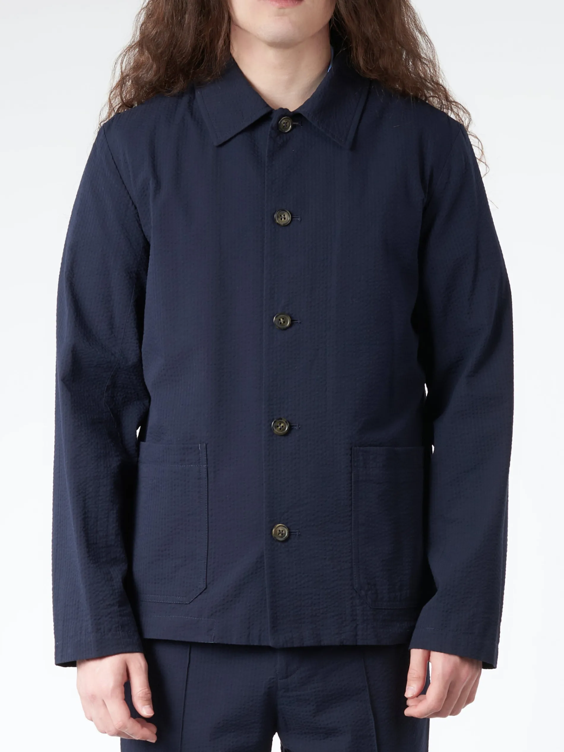 A.P.C. - Brest Overshirt in Dark Navy