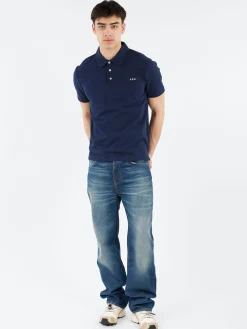 A.P.C. - Carter Polo in Dark Navy