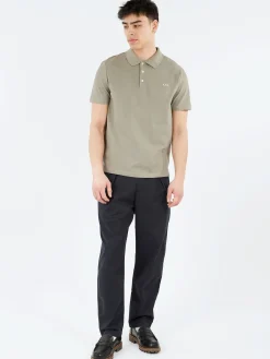 A.P.C. - Carter Polo in Grey Green