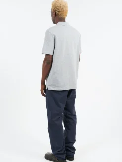 A.P.C. - Carter Polo in Heathered Grey