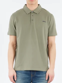 A.P.C. - Carter Polo in Light Khaki