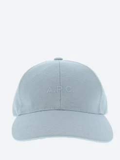 A.P.C. - Charlie Baseball Cap in Light Blue