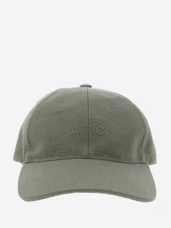 A.P.C. - Charlie Baseball Cap in Military Kaki