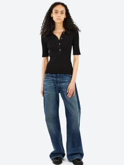 A.P.C. - Danae Polo in Black