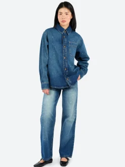 A.P.C. - Elisabeth Jean in Stonewashed Indigo
