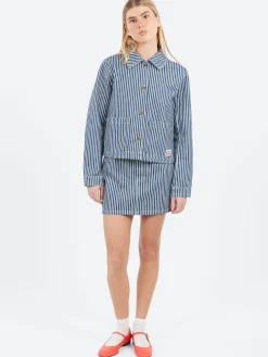 A.P.C. - Frida Jacket in Blue and White