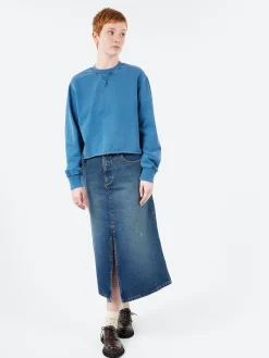 A.P.C. - Georgia Skirt in Washed Indigo