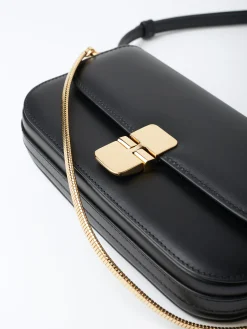 A.P.C. - Grace Chaine Clutch in Black
