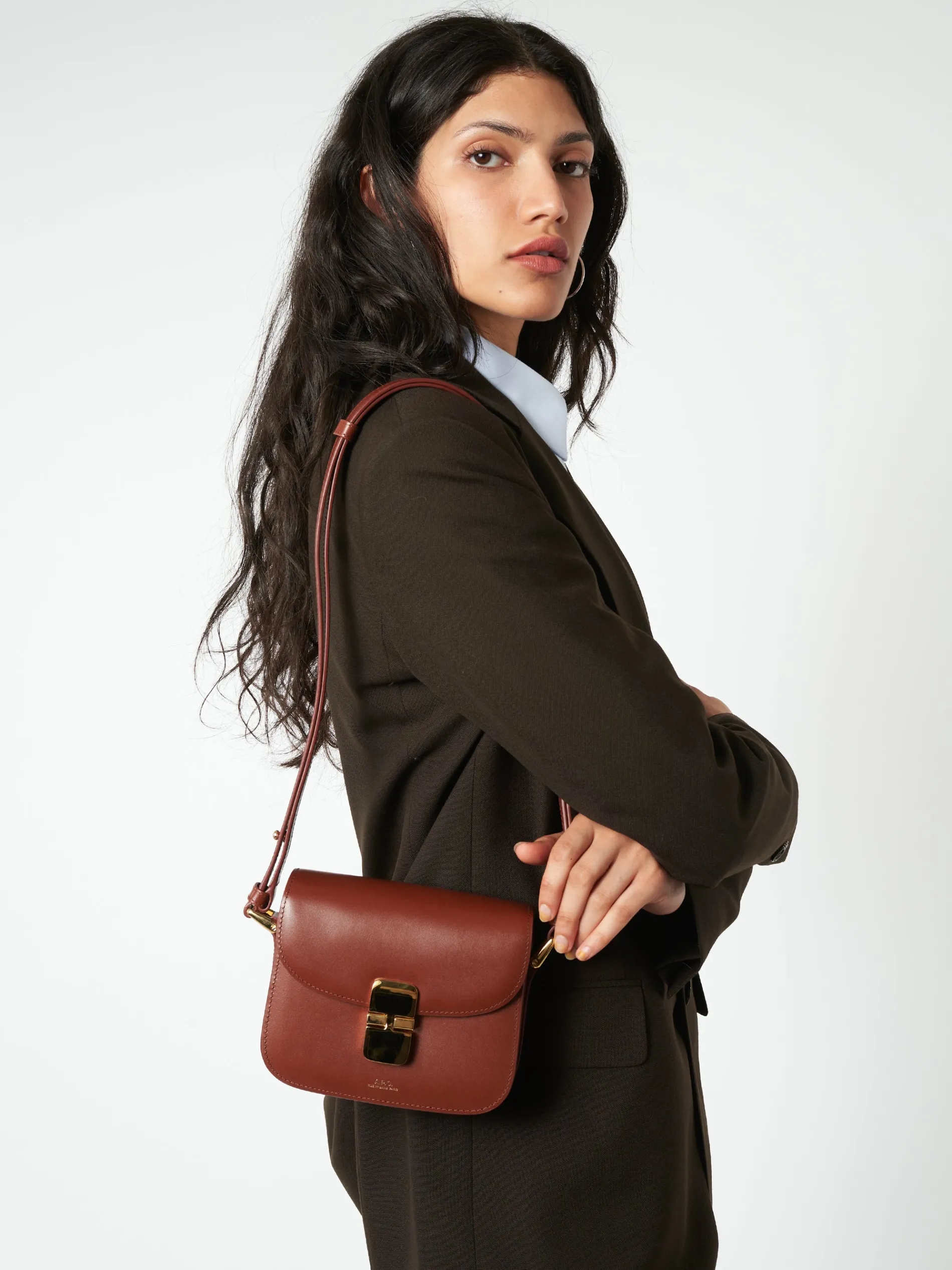 A.P.C. - Grace Mini in Hazelnut
