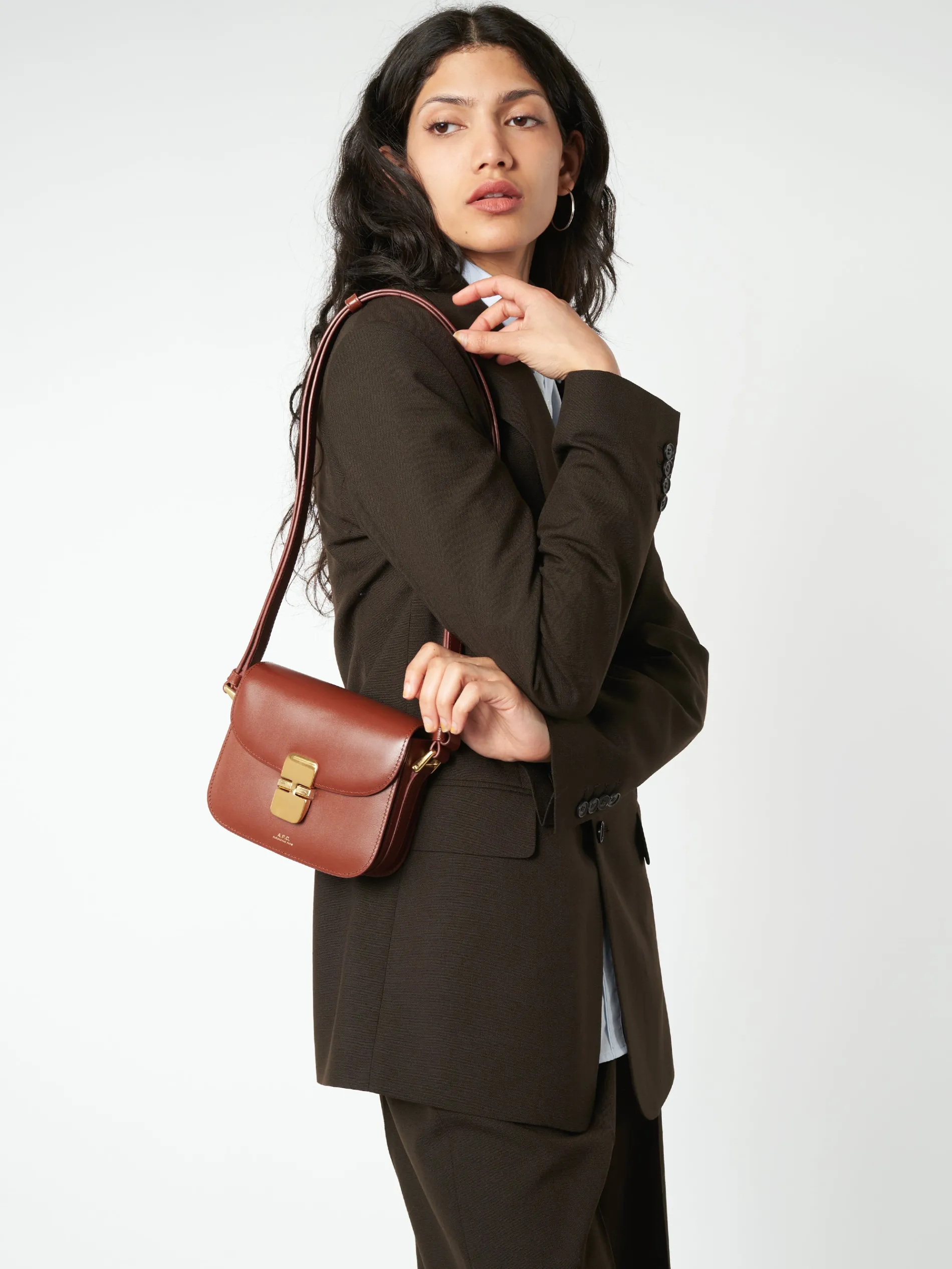 A.P.C. - Grace Mini in Hazelnut