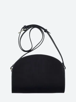 A.P.C. - Half Moon Mini in Noir