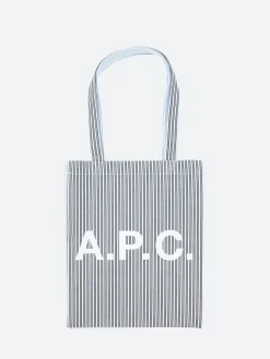 A.P.C. - Lou Tote in Blue