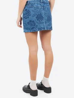 A.P.C. - Mini Skirt in Washed Indigo