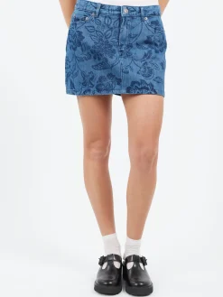 A.P.C. - Mini Skirt in Washed Indigo