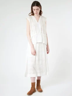 A.P.C. - Ravenna Longue Skirt in Ecru