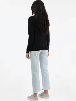 A.P.C. - Sandra Turtleneck Sweater in Noir