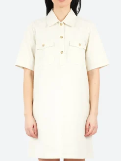 A.P.C. - Selia Dress in Blanc Casse