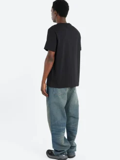 A.P.C. - Standard Rue Madame T-Shirt in Noir and Blanc