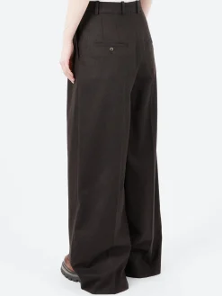 A.P.C. - Valesca Pant in Dark Brown