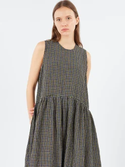 ApuntoB - P1934 Dress in Blue Military Green