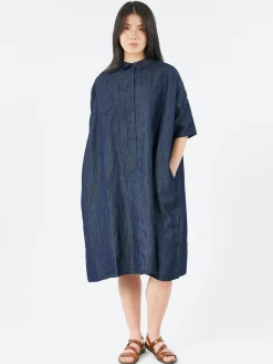 ApuntoB - P1112 Dress in Indigo