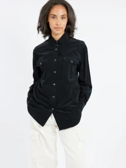 Aspesi - Corduroy Shirt in Black