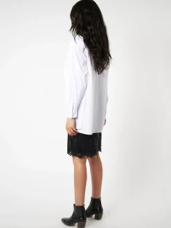 Aspesi - Cotton Poplin Loose Fit Shirt in White