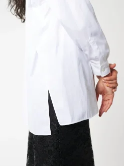 Aspesi - Cotton Poplin Loose Fit Shirt in White