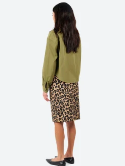 Aspesi - Cotton Poplin Shirt in Military