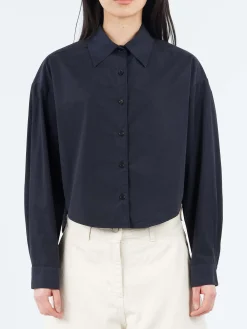 Aspesi - Cotton Poplin Shirt in Navy