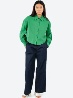 Aspesi - Cotton Poplin Shirt in Green