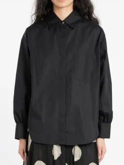 Aspesi - Cotton Poplin Shirt in Black