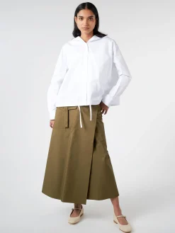 Aspesi - Hooded Shirt in White