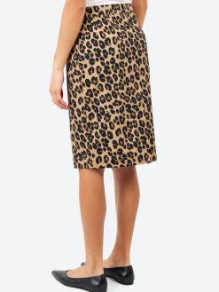 Aspesi - Leopard Print Pencil Skirt in Maculato