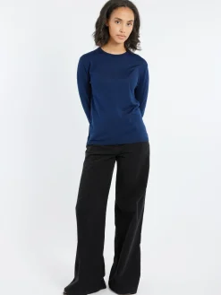 Aspesi - Merino Wool Crewneck Jumper in Blue