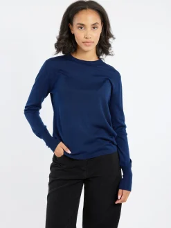 Aspesi - Merino Wool Crewneck Jumper in Blue