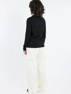 Aspesi - Merino Wool Crewneck Jumper in Black