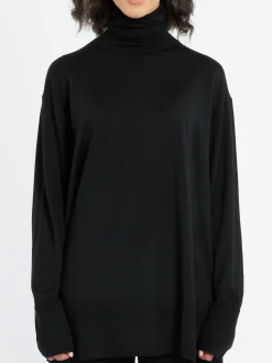 Aspesi - Merino Wool Turtleneck in Black