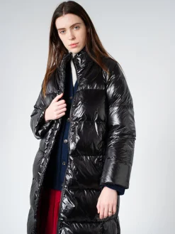 ASPESI - Micro-Ripstop Down Coat in Black