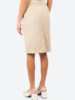 Aspesi - Pencil Skirt in Sand